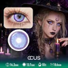 Iris Satin Purple Contact Lenses