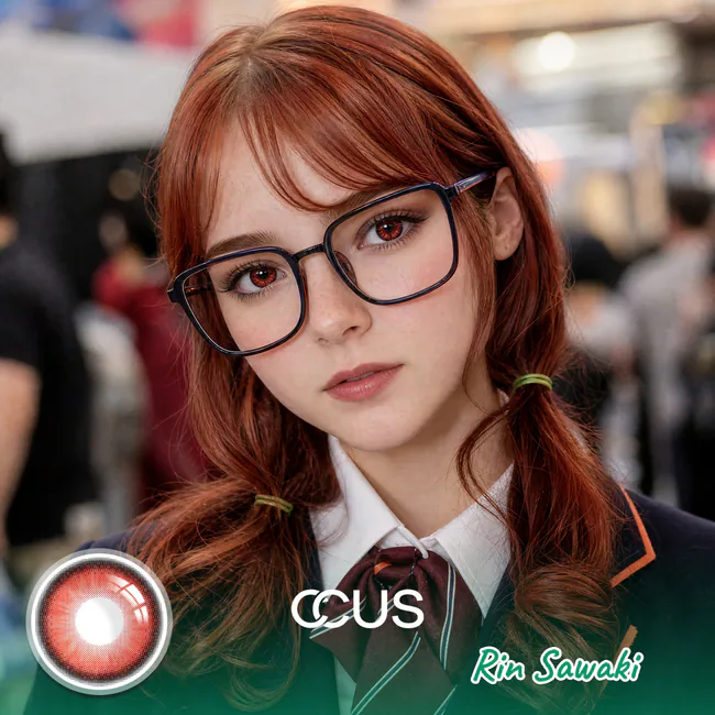 Rin Sawaki Cosplay Contact Lenses | CCUS Eyewear