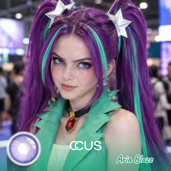 Aria Blaze Cosplay Contact Lenses | CCUS Eyewear