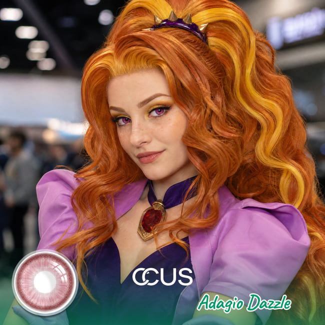 Adagio Dazzle Cosplay Contact Lenses | CCUS Eyewear