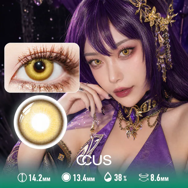Nocturne Gold Contact Lenses