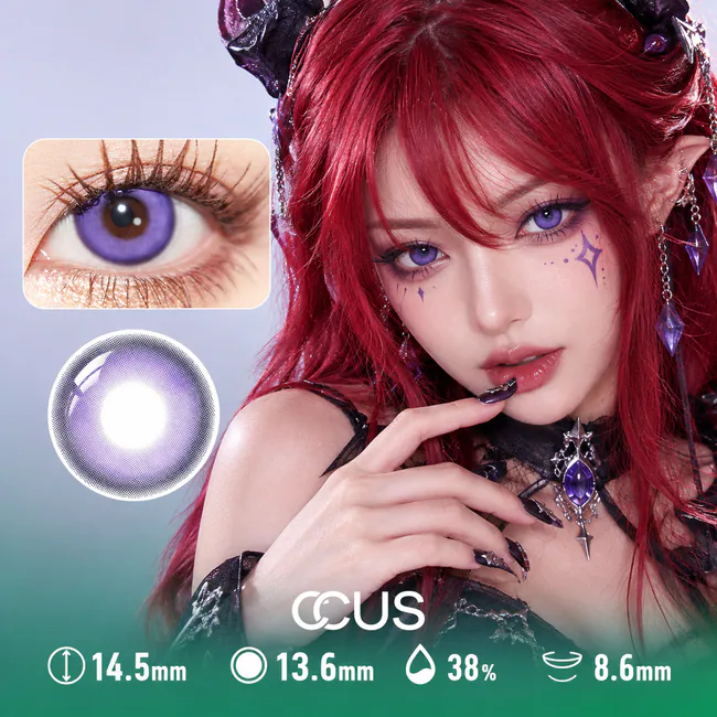 Oracle Purple Contact Lenses