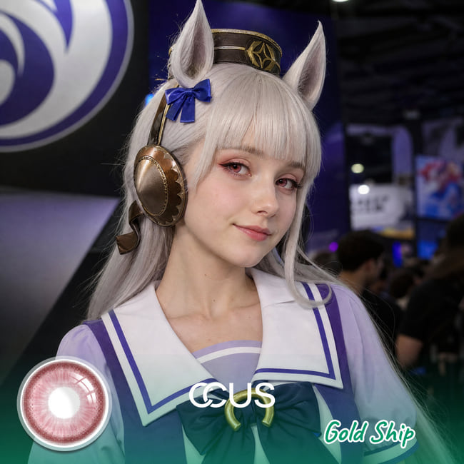 Gold Ship Cosplay Contact Lenses | CCUS Eyewear
