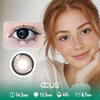 Morning Mist Brown Contact Lenses