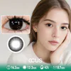 Linen Ember Brown Contact Lenses