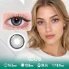 Linen Haze Blue Contact Lenses