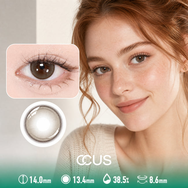 Bare Daylight Amber Brown Contact Lenses