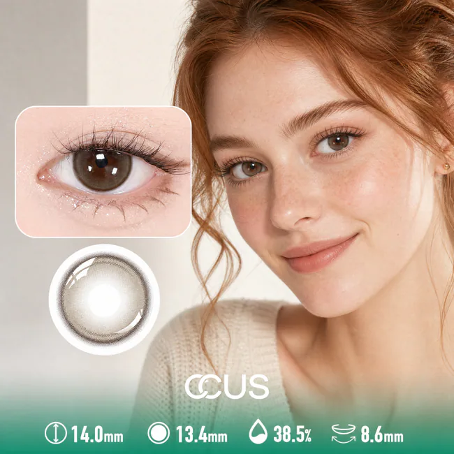 Bare Daylight Amber Brown Contact Lenses