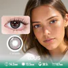 Halo Petal Pink Contact Lenses - Ccus Eyewear · Premium Colored Contacts Halo Petal Pink Contact Lenses