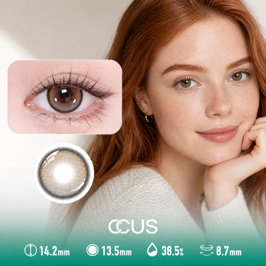 Daybreak Chestnut Brown Contact Lenses - Ccus Eyewear · Premium Colored Contacts Daybreak Chestnut Brown Contact Lenses