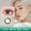 Lotus Velvet Mocha Brown Contact Lenses