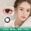 Hushed Hazel Brown Contact Lenses