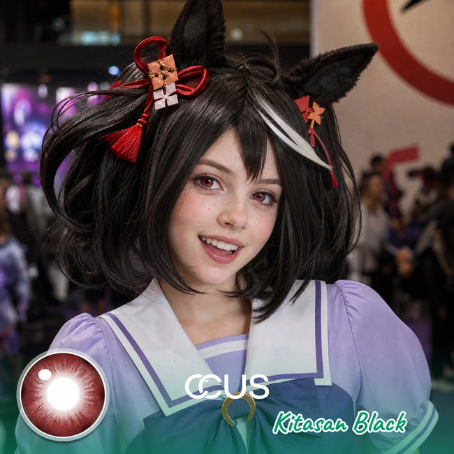 Kitasan Black Cosplay Contact Lenses | CCUS Eyewear