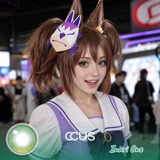 Inari One Cosplay Contact Lenses | CCUS Eyewear