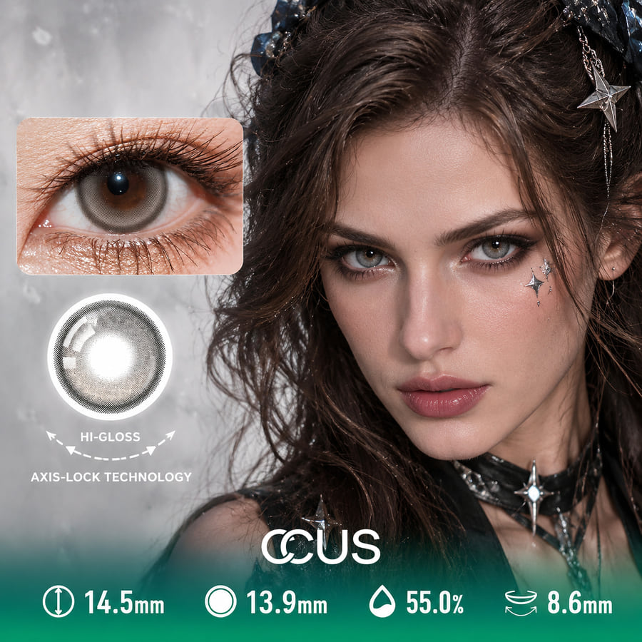Phantom Grey Contact Lenses
