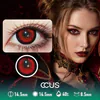 Aurora Red Contact Lenses
