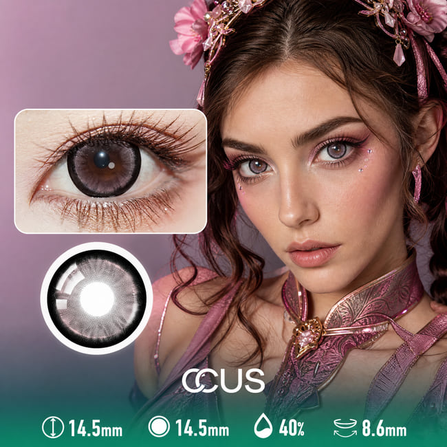 Oracle Pink Contact Lenses