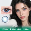 Coastal Dawn Azure Blue Contact Lenses