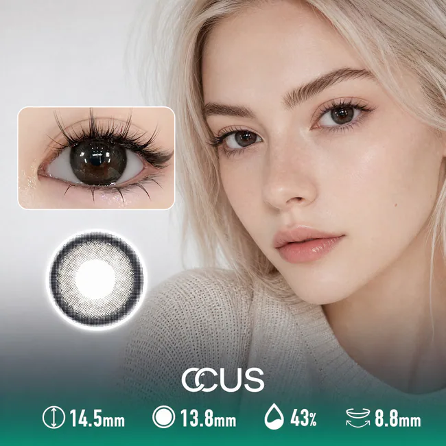 First Light Toffee Brown Contact Lenses