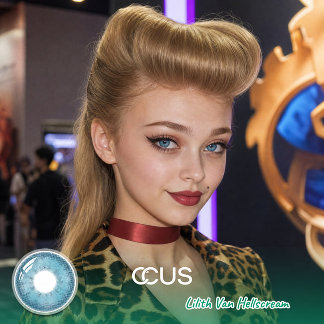 Lilith Van Hellscream Cosplay Contact Lenses | CCUS Eyewear