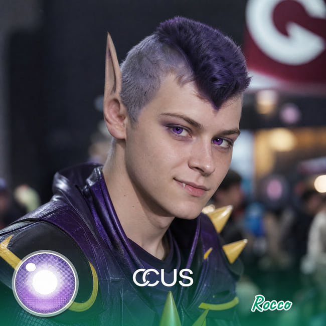 Rocco Cosplay Contact Lenses | CCUS Eyewear