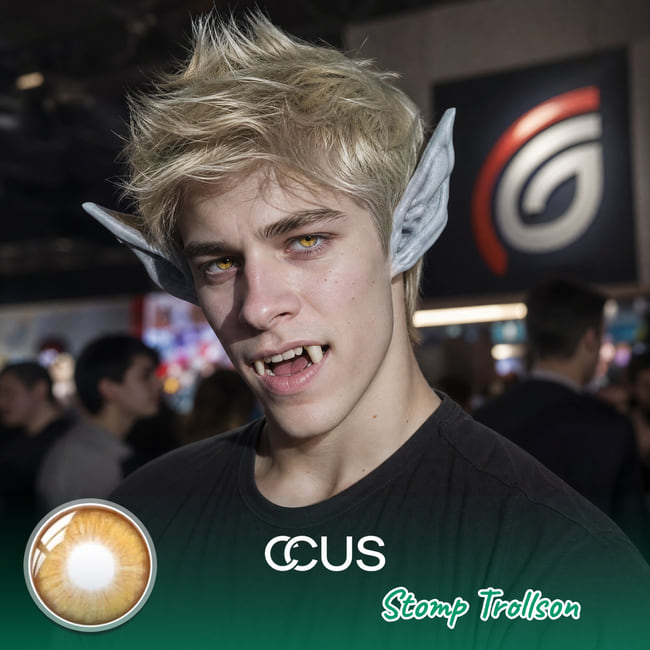 Stomp Trollson Cosplay Contact Lenses | CCUS Eyewear