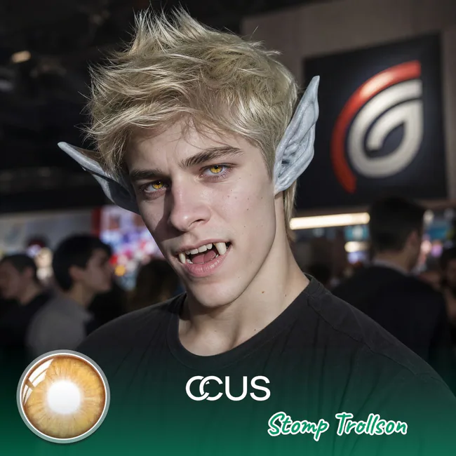 Stomp Trollson Cosplay Contact Lenses | CCUS Eyewear