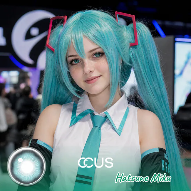 Hatsune Miku Cosplay Contact Lenses | CCUS Eyewear