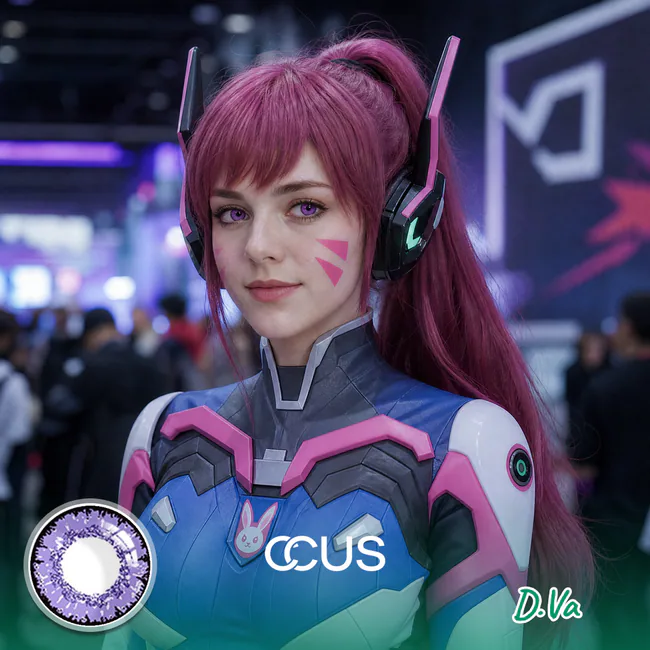 D.va Cosplay Contact Lenses | CCUS Eyewear