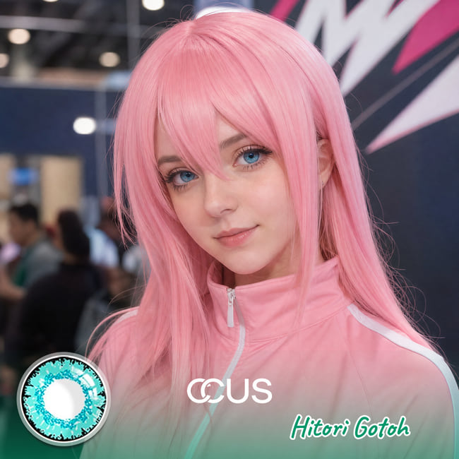 BTR : Hitori Gotoh Cosplay Blue Contact Lenses | CCUS Eyewear