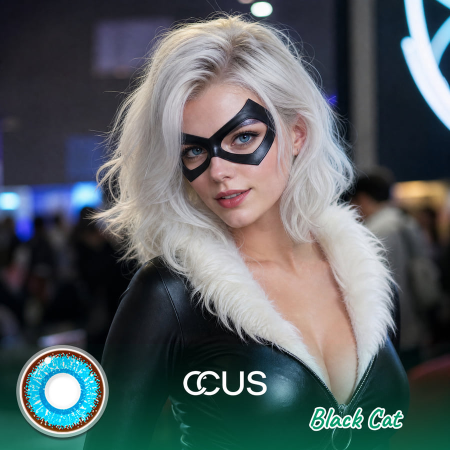 Black Cat Cosplay Contact Lenses | Ccus Eyewear