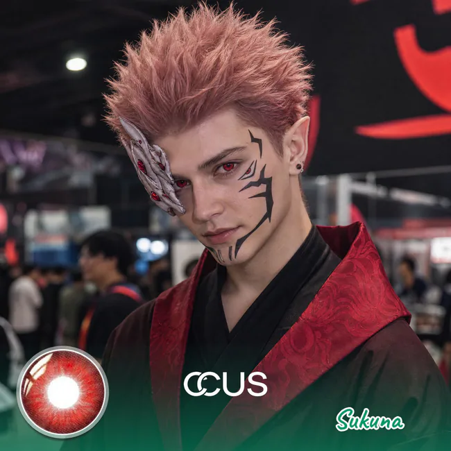 Sukuna Cosplay Contact Lenses | CCUS Eyewear