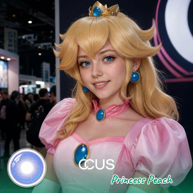 Princess Peach Cosplay Contacts | CCUS Eyewear