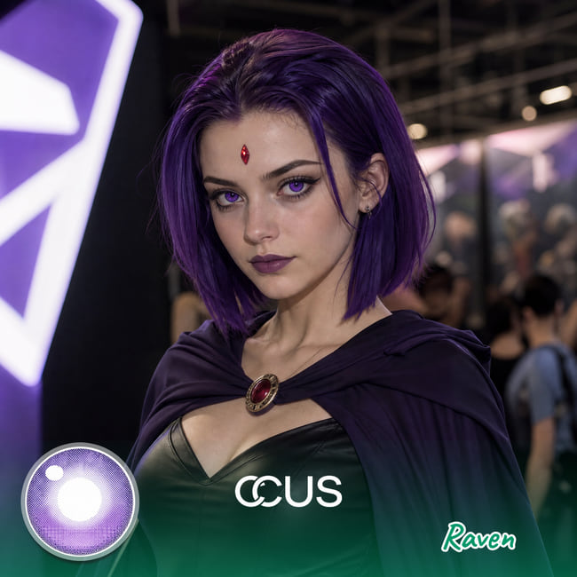 Raven Cosplay Contacts | CCUS Eyewear