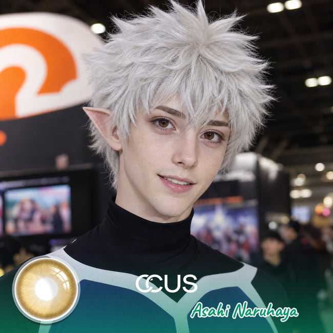 Asahi Naruhaya Cosplay Contact Lenses | CCUS Eyewear