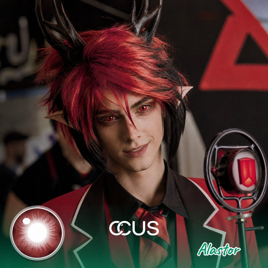 Alastor Cosplay Contact Lenses | Ccus Eyewear