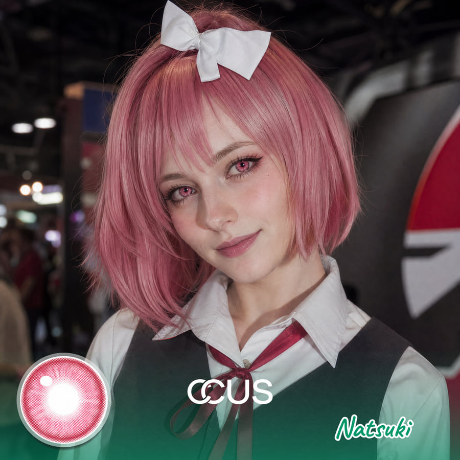 Ddlc : Natsuki Cosplay Contact Lenses - Ccus Eyewear · Premium Colored Contacts Natsuki Cosplay Contacts | Ccus Eyewear