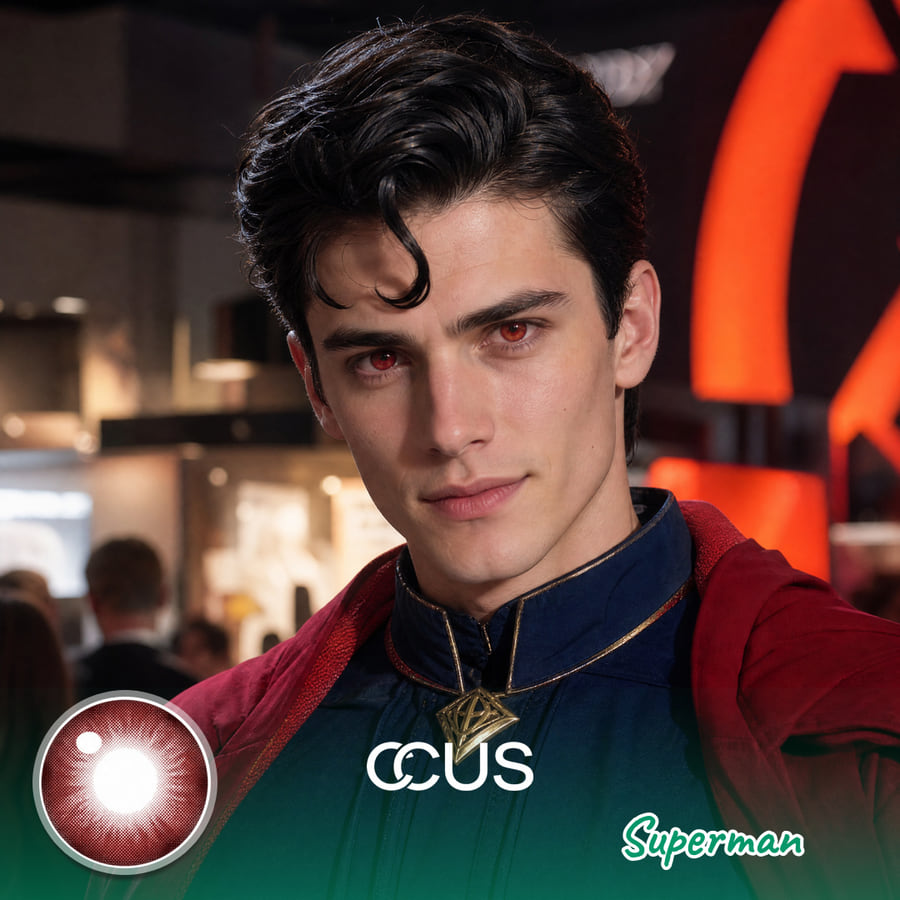 Superman Cosplay Contacts | Ccus Eyewear