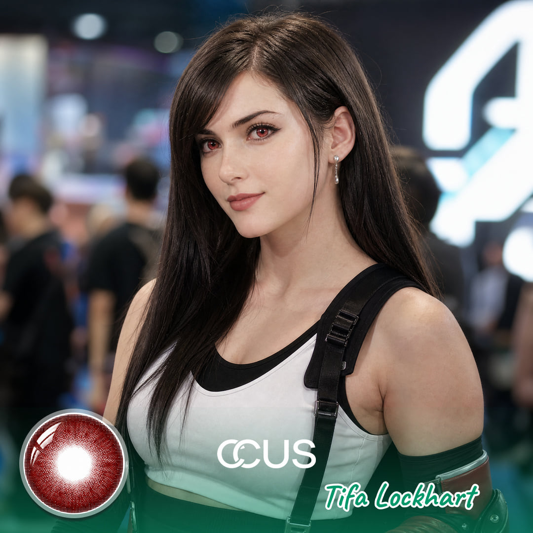 Tifa Lockhart Cosplay Contacts | Ccus Eyewear