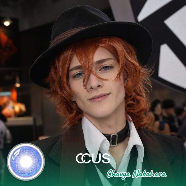Chuuya Nakahara Cosplay Contacts | CCUS Eyewear