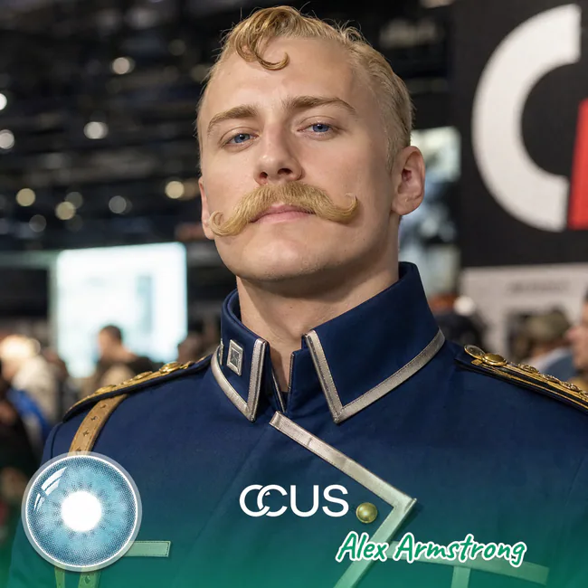 FA : Alex Louis Armstrong Cosplay Contact Lenses | CCUS Eyewear