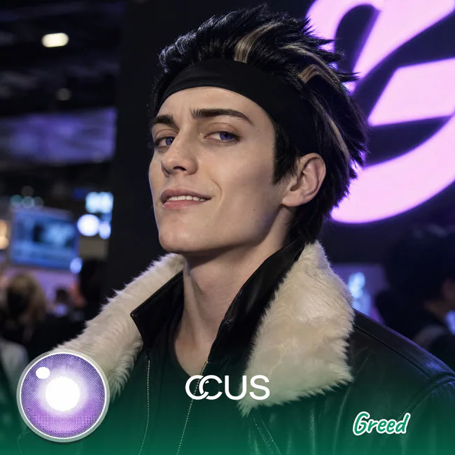 FA : Greed Cosplay Contact Lenses | CCUS Eyewear