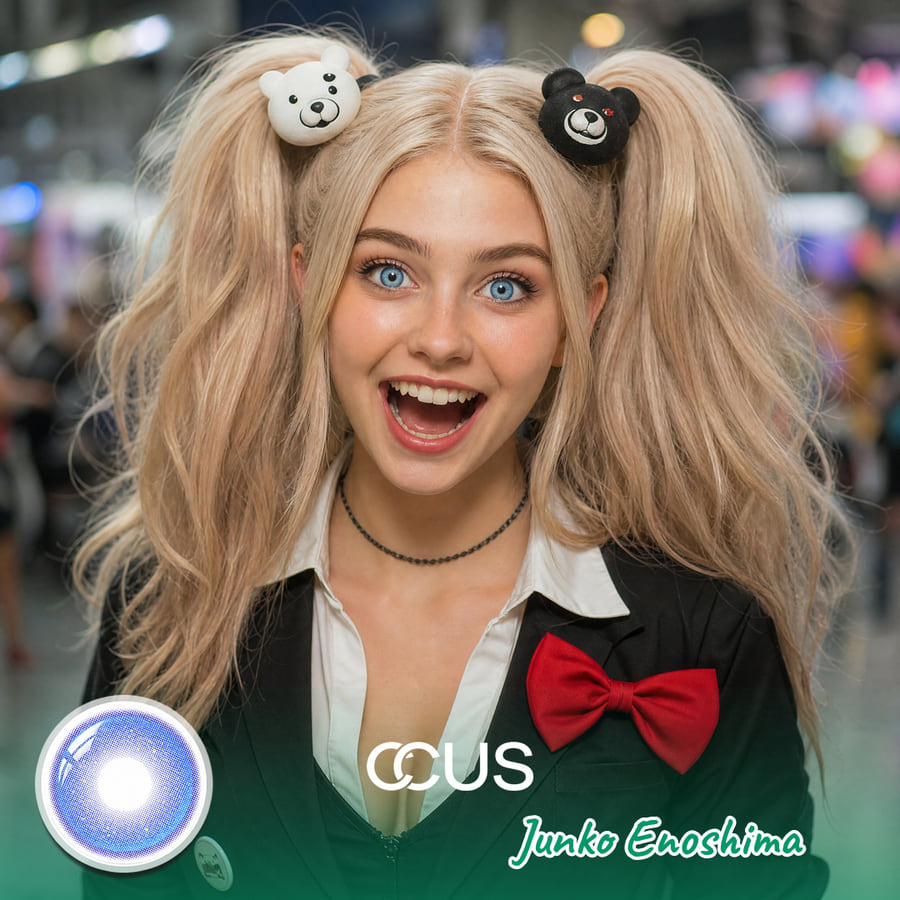 Junko Enoshima Cosplay Contacts | Ccus Eyewear