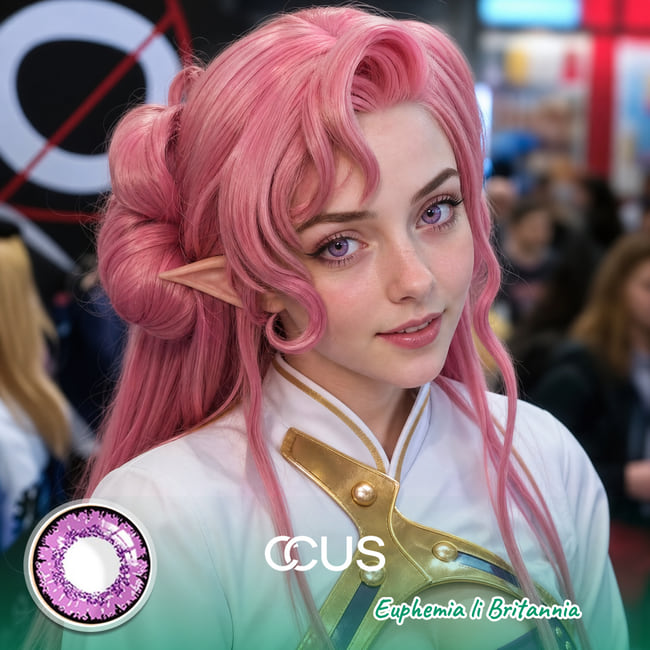 Euphemia li Britannia Cosplay Contact Lenses | CCUS Eyewear