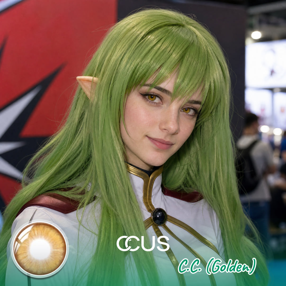 C.c. (Golden) Cosplay Contact Lenses | Ccus Eyewear