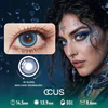 Peony Rain Blue Contact Lenses