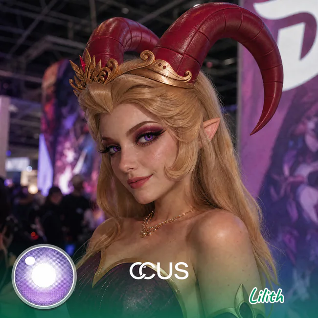 Lilith Cosplay Contact Lenses | CCUS Eyewear
