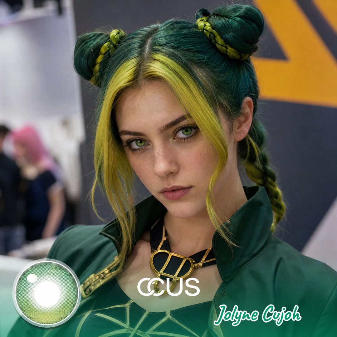 Jojo : Jolyne Cujoh Cosplay Green Contact Lenses - Ccus Eyewear · Premium Colored Contacts Jolyne Cujoh Cosplay Contacts | Ccus Eyewear