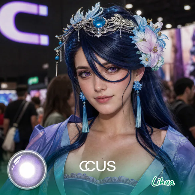 KNK : Lihua Cosplay Contact Lenses | CCUS Eyewear