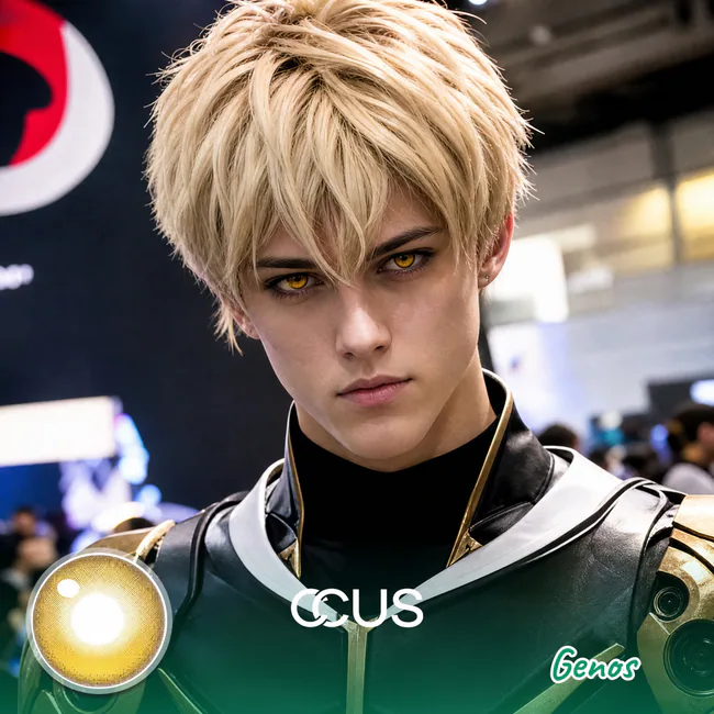 Genos Cosplay Contacts | CCUS Eyewear